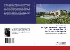 Analysis of Urban Legibility and Environmental Performance in Nigeria - Akindele, Oluremi Akinropo