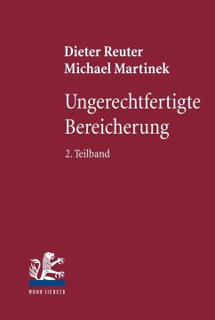 Ungerechtfertigte Bereicherung (eBook, PDF) - Martinek, Michael; Reuter, Dieter