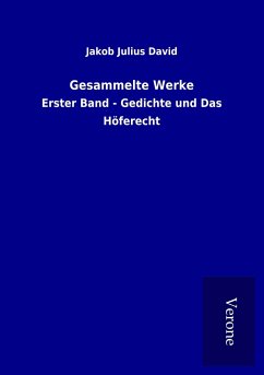 Gesammelte Werke - David, Jakob Julius