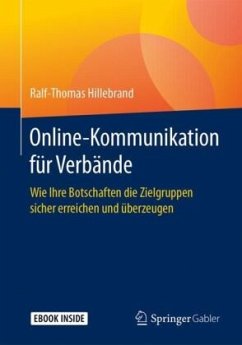 Cover Online-Kommunikation für Verbände, m. 1 Buch, m. 1 E-Book