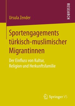 Sportengagements türkisch-muslimischer Migrantinnen - Zender, Ursula