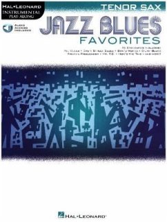 Instrumental Play-Along Jazz Blues Favorites, Tenor Saxophone