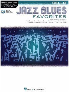 Cover Instrumental Play-Along Jazz Blues Favorites, Cello
