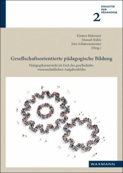Cover Gesellschaftsorientierte pädagogische Bildung