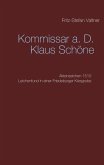 Kommissar a. D. Klaus Schöne (eBook, ePUB)