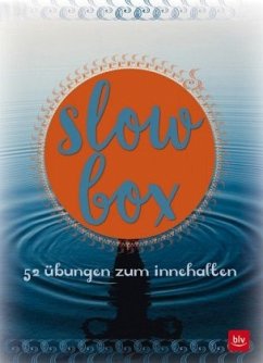 Slow-Box, Kartenset (Mängelexemplar) - Furtmeier, Karin