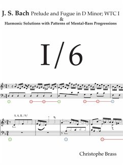 J. S. Bach, Prelude and Fugue in D Minor; WTC I and Harmonic Solutions with Patterns of Mental-Bass Progressions (eBook, ePUB) - Brass, Christophe