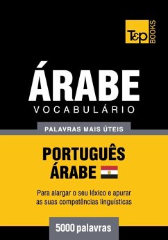 Cover Vocabulário Português-Árabe Egípcio - 5000 palavras (eBook, ePUB)