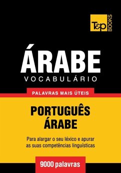 Vocabulário Português-Árabe - 9000 palavras (eBook, ePUB) - Taranov, Andrey