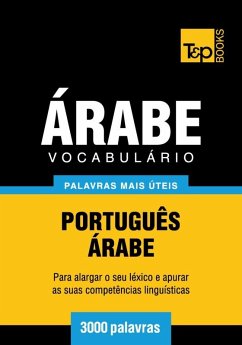 Cover Vocabulário Português-Árabe - 3000 palavras (eBook, ePUB)
