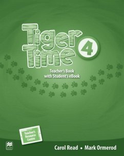 Cover Tiger Time 4, m. 1 Buch, m. 1 Beilage / Tiger Time 4