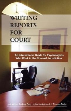 Cover Writing Reports for Court (eBook, ePUB)