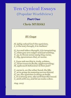 Ten Cynical Essays (Popular Worldview) (eBook, ePUB) - Myrski, Chris