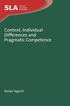 Context, Individual Differences and Pragmatic Competence (eBook, ePUB) - Taguchi, Naoko