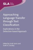 Approaching Language Transfer through Text Classification (eBook, ePUB)