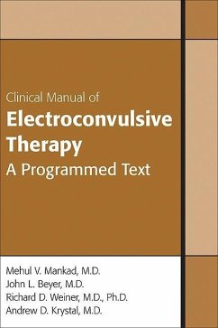 Cover Clinical Manual of Electroconvulsive Therapy (eBook, ePUB)