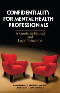 Cover Confidentiality for Mental Health Professionals (eBook, ePUB)