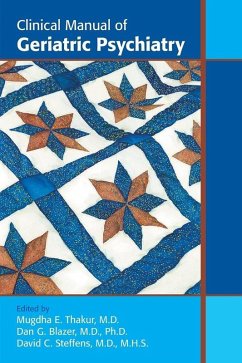 Cover Clinical Manual of Geriatric Psychiatry (eBook, ePUB)