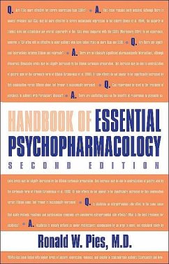Cover Handbook of Essential Psychopharmacology (eBook, ePUB)
