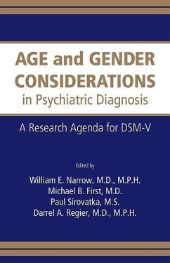 Cover Age and Gender Considerations in Psychiatric Diagnosis (eBook, ePUB)
