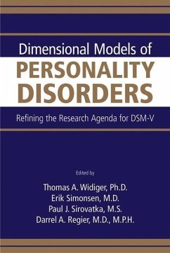 Dimensional Models of Personality Disorders (eBook, ePUB)