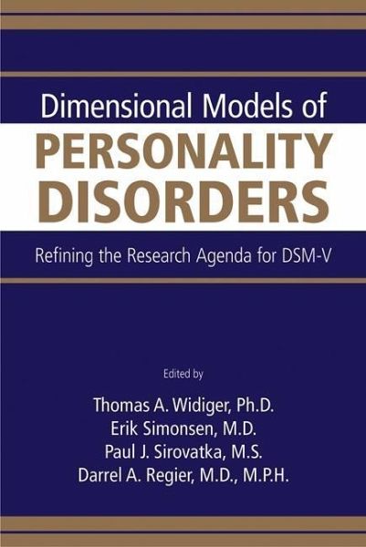 Dimensional Models of Personality Disorders (eBook, ePUB)