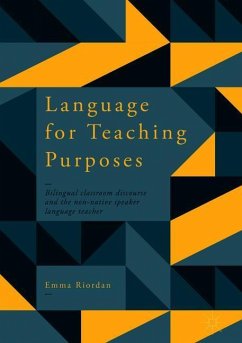 Language for Teaching Purposes - Riordan, Emma