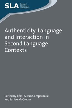 Cover Authenticity, Language and Interaction in Second Language Contexts (eBook, ePUB)