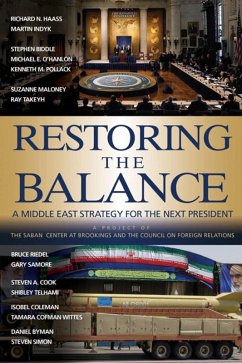 Restoring the Balance (eBook, PDF) - Haass, Richard N.; Indyk, Martin S.