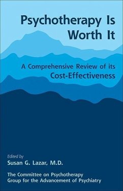 Cover Psychotherapy Is Worth It (eBook, ePUB)