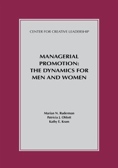 Managerial Promotion: The Dynamics for Men and Women (eBook, ePUB)