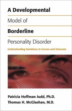 Cover A Developmental Model of Borderline Personality Disorder (eBook, ePUB)