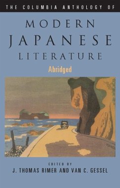 The Columbia Anthology of Modern Japanese Literature (eBook, ePUB) - Rimer, J. Thomas