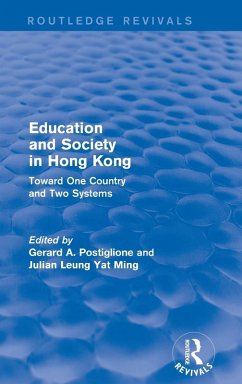 Cover Education and Society in Hong Kong