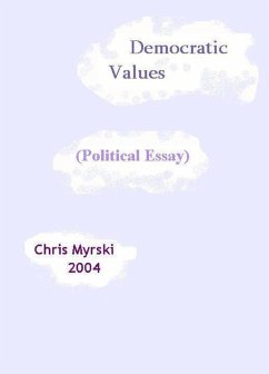 Cover Democratic Values (Political Essay) (eBook, ePUB)