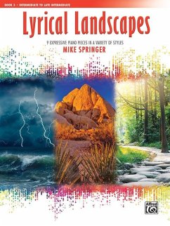 Lyrical Landscapes, Bk 3 Cover Lyrical Landscapes, Bk 3