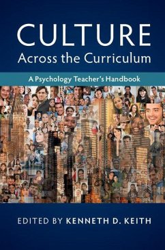 Culture Across the Curriculum Cover Culture Across the Curriculum