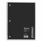 Wirebound Notebook, 8-1/2 X 11, College Ruled, 200 Sheets, Assorted Color Cover