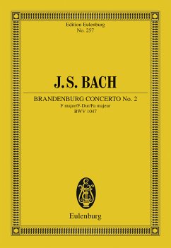 Brandenburg Concerto No. 2 F major (eBook, PDF) - Bach, Johann Sebastian