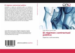 El régimen contractual público - Guecha Lopez, Carlos Alfonso
