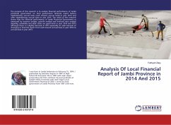 Analysis Of Local Financial Report of Jambi Province in 2014 And 2015