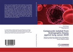 Compounds isolated from Andrographis lineata against lung cancer A549 - Elango, Gandhi;Kamaraj, Chinnaperumal;Abdul Rahuman, A
