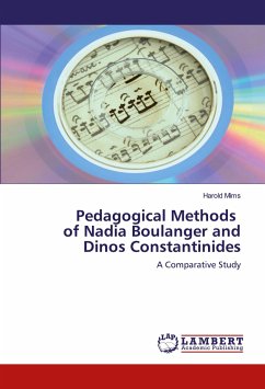 Pedagogical Methods of Nadia Boulanger and Dinos Constantinides