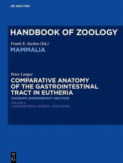 Comparative Anatomy of the Gastrointestinal Tract in Eutheria II (eBook, PDF) - Langer, Peter