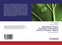 Agricultural Science Education in Secondary Schools of Ibadan, Nigeria