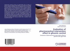Evaluation of pharmaceutical intervention effect in glicemic control