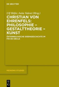 Cover Christian von Ehrenfels: Philosophie - Gestalttheorie - Kunst (eBook, PDF)