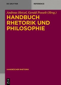 Cover Handbuch Rhetorik und Philosophie (eBook, PDF)
