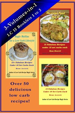 3-Volumes-in-1 LC 15 Series Booklets Volume 1 (Low Carb 15) (eBook, ePUB) - Averett, Rene