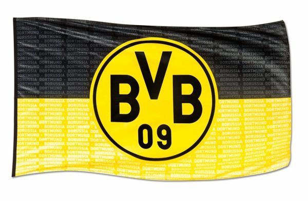 BVB 10134300 - Borussia Dortmund Fußball Hissfahne 250x150 cm, mit Emblem -  Bei bücher.de immer portofrei